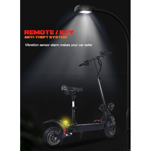 Powerful 1200w*2 Dual Motor Electric Scooter with 8.5 Inch Wheels and App Control