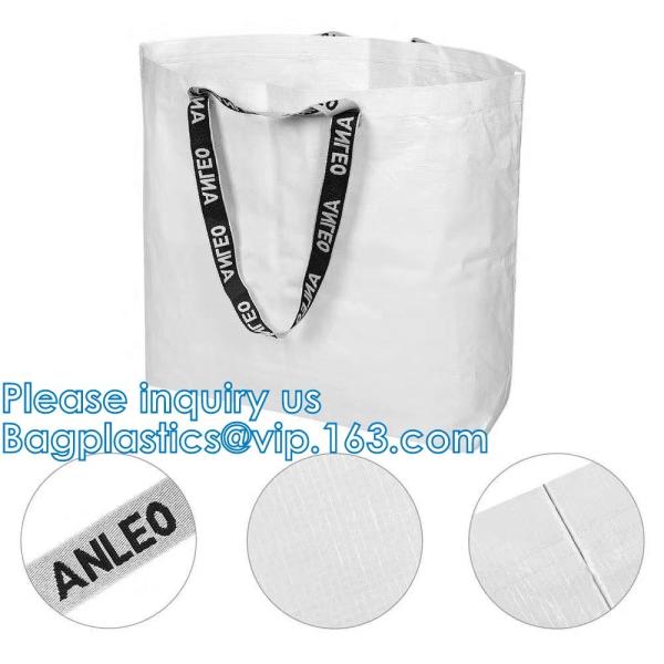 Eco Reusable Supermarket Grocery Promotion Shopping carrier, fabric tote cloth bag, Woven sack
