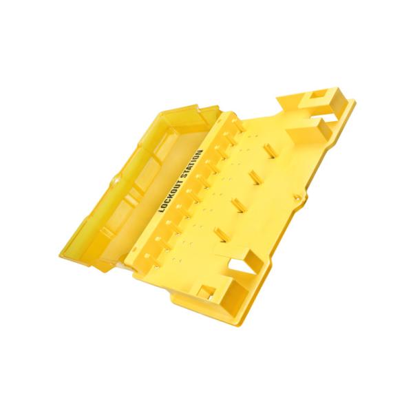 Durable Lockout Station Board PC Material With 4/10 Padlock Positions