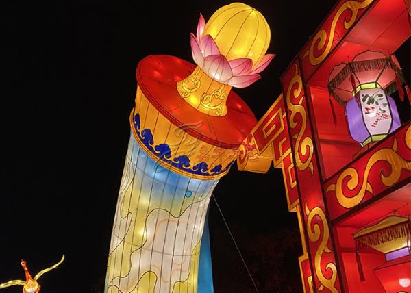 3 Metters Handmade Interactive Outdoor Chinese Lanterns Customized Made