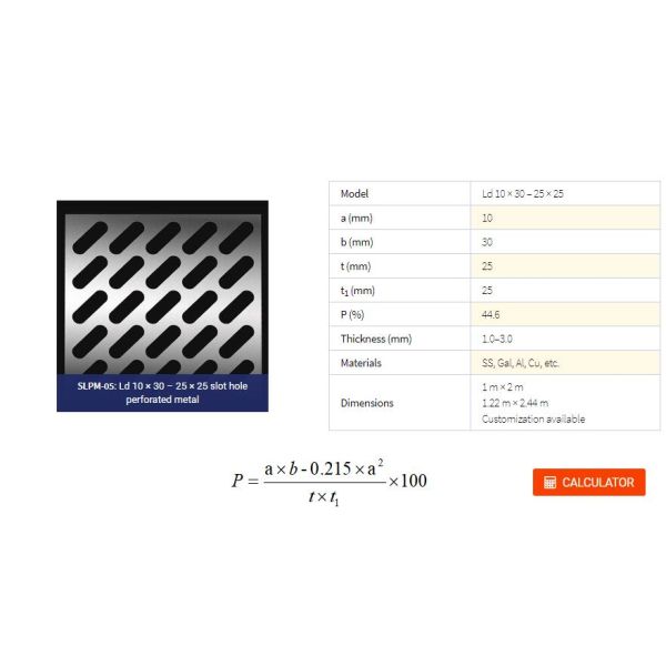 Galvanized Steel Slotted Hole Perforated Metal Cladding Panels Corrosion Resistant