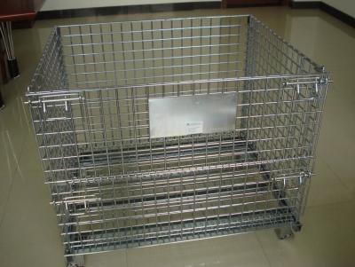 industrial welded wire mesh pallet wire cage wire mesh container storage
