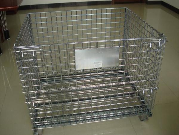 industrial welded wire mesh pallet wire cage wire mesh container storage