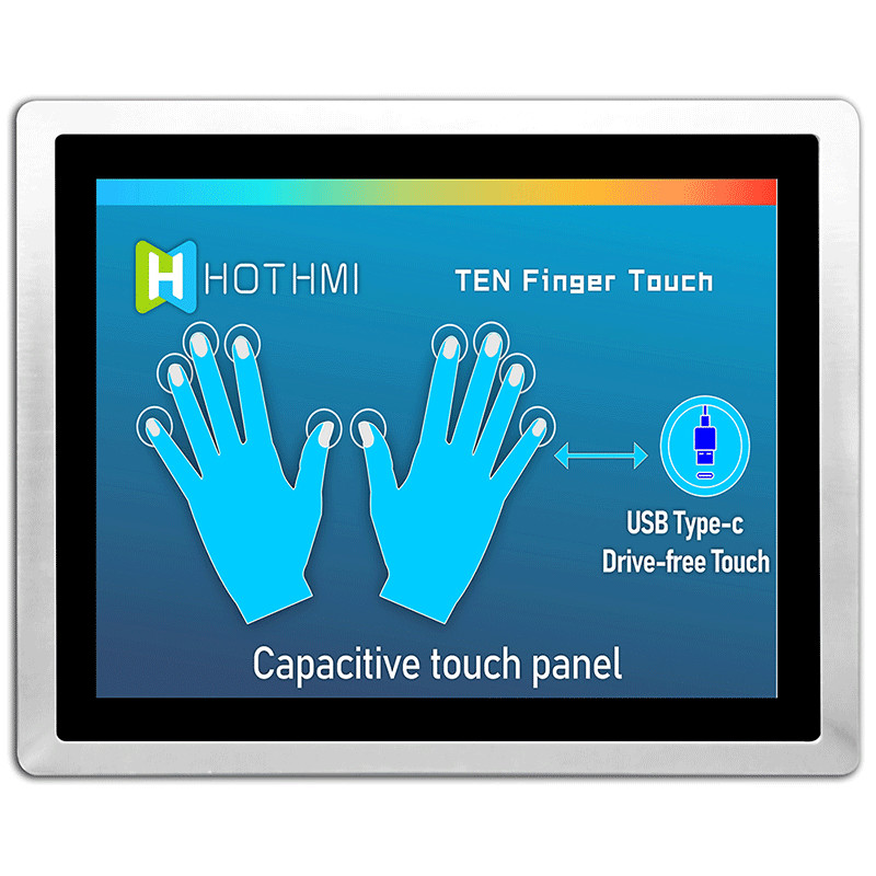 15.0 дюймовый Pcap Monitor HI LCD Screen 1024x768 IPS TFT LCD дисплейный модуль