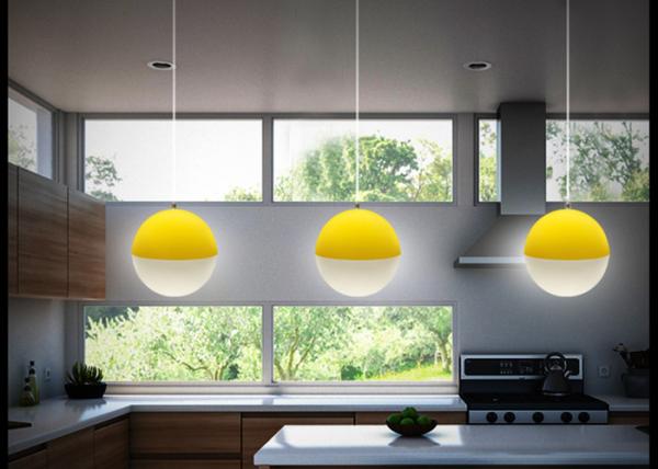 Suspension Led Color Changing Light Ball 30cm Globe Pendant Light