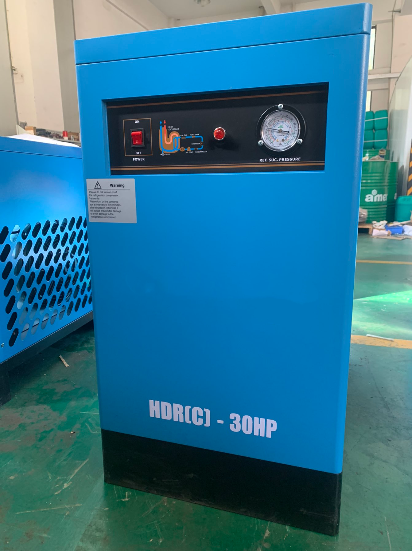 AIRERA HDR-30HP Refrigerated Air Dryer Industrial Compressed Air Dryer