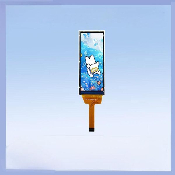 2.86-inch long strip TFT LCD screen 376*960 high-definition resolution ST7701S driver chip full-view IPS screen suitable for industrial control instruments / in-vehicle display low power consumption 