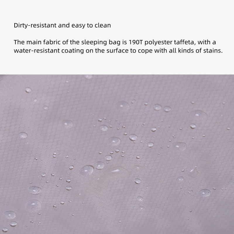 190T Polyester Taffeta Rechargeable Heated Camping Electric Sleeping Bag