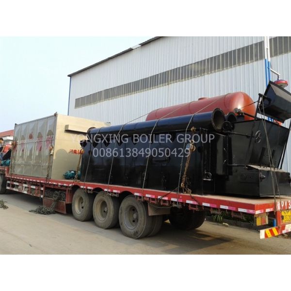 Chain Grate Hot Oil Boiler 1700kw Thermal Oil Furnace Closed - Cycle Heating