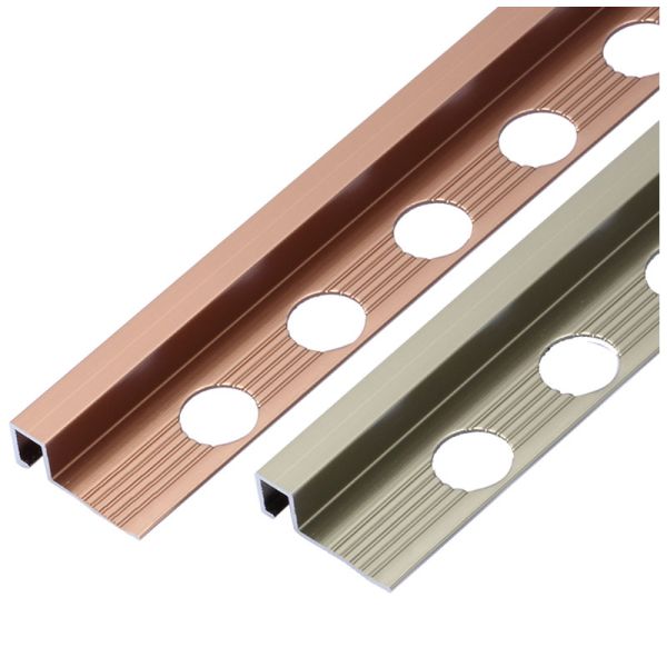 The Aluminum Tile Edge Trims Customized Metal Tile Trims Home Decoration