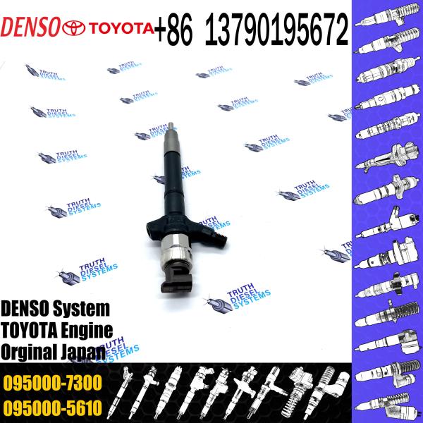 095000-7300 for Toyota Auris 2.0 d Nozzle Injector Assembly 095000 7300 Common Rail Injector 0950007300