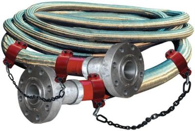 3 1/2 ID High Pressure Coflexip Hose 5000 Psi Fire Retardant Hose For Oil Field API 16C