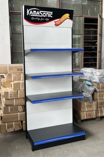Gondola metallic fashion supermarket shelves gondola rack