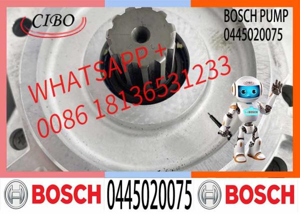 pompe d'injection de carburant diesel à haute pression 0445020075 0986437350 0445020208 pour le camion HOWO MAN
