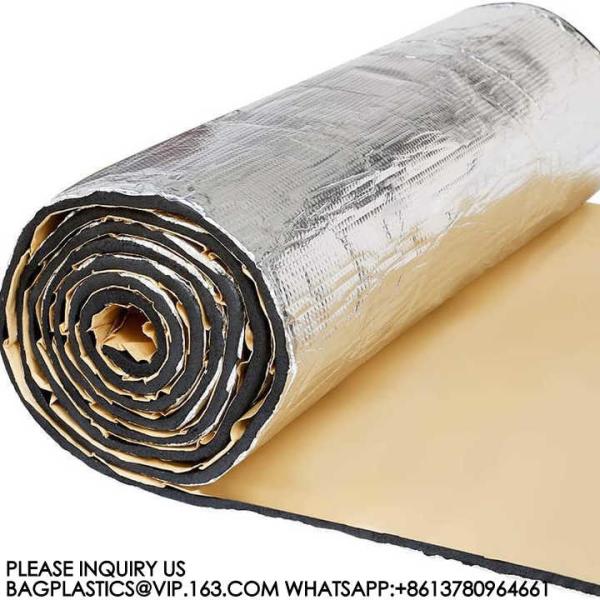 Car Heat Sound Deadening Insulation Mat, - 394 Mil 10.8 Sqft Automobile Sound Deadening & Heat Insulation Material