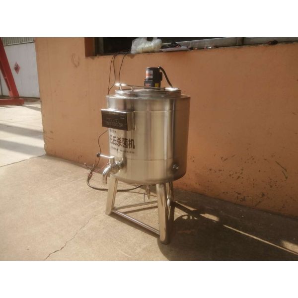Acero inoxidable de la pequeña de la leche 10L del hogar máquina del pasteurizador