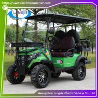 Nouveau design Option de couleur Chariots de golf électriques 4 places 48V voiture de club électrique