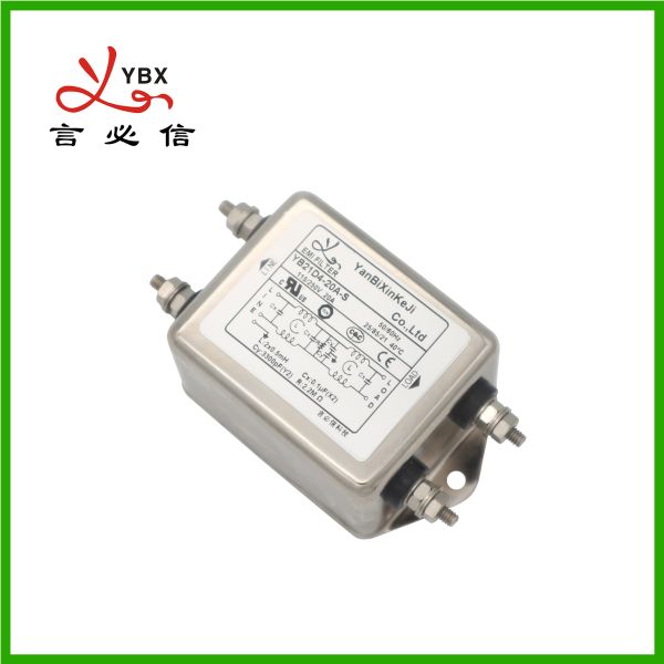 Течение 1а до 50а фильтра Эми одиночной фазы низкого прохода расклассифицированное для электронных устройств