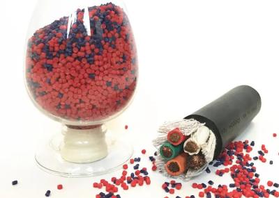 Chama - densidade composta preta retardadora 1.5g CM3 dos grânulo do PVC