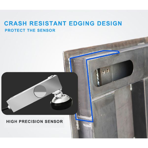 High Precision 500g Floor Scale for Industrial Animal Weighing in Livestock Industry