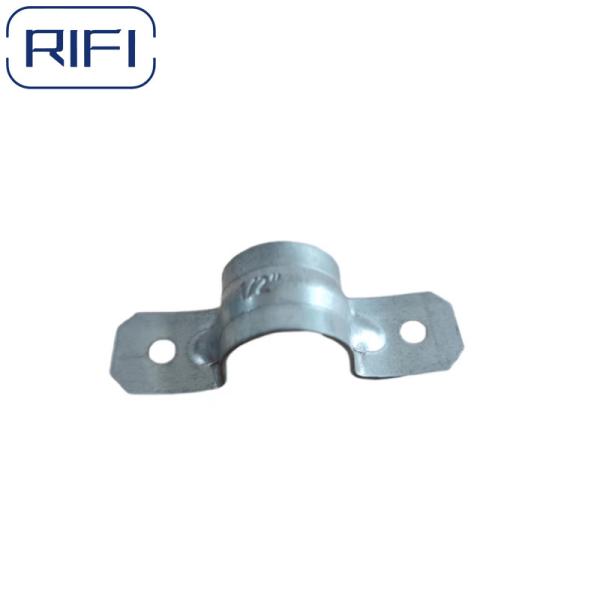 EMT Conduit Fittings UL Galvanized Metal Two-holes One Hole Strap for Electrical Installation