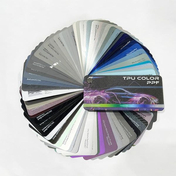 Eucalyptus Blue TPU Car Wrap Film with Self Healing Paint Protection