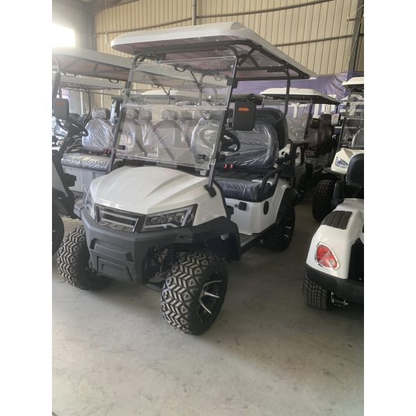 Street Legal Fast Mini 72V Lithium Petit chariot de golf électrique sur mesure Voiture de 2 places avec moteur CC