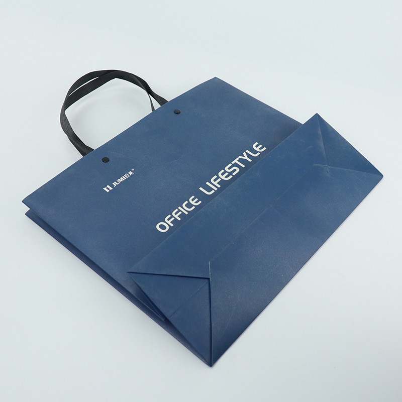 Печать упаковывая изготовленного на заказ бумажного мешка логотипа для покупок/еды/подарков