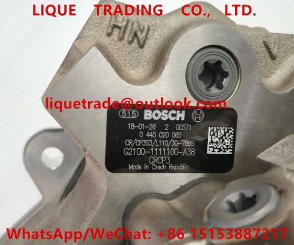 BOSCH Original Fuel Injection Pump 0445020065 , 0 445 020 065 , 0445 020 065 , 0445020 065