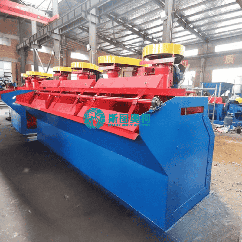 Customized Flotation Machine with 95% Recovery Rate for Ore Beneficiation Equipment Handling Input Size Less Than 2mm