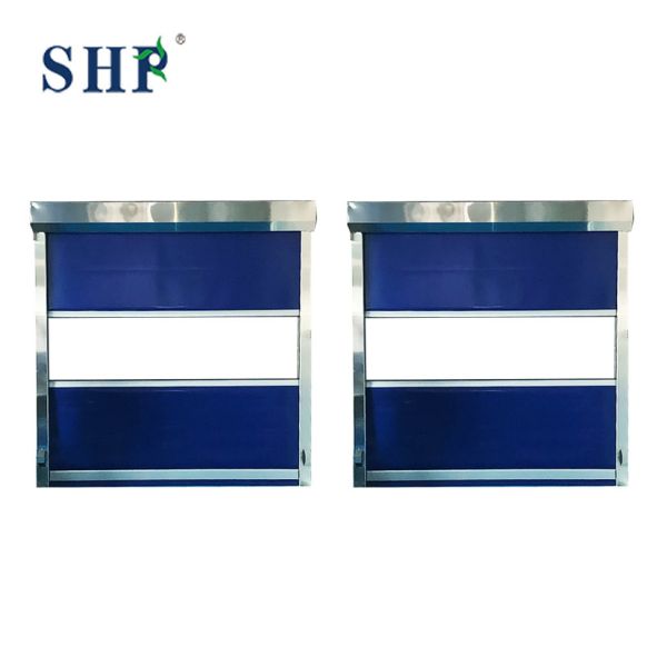 Garage High Speed Roller Door Shutter Aluminum Metal Roll Up Doors