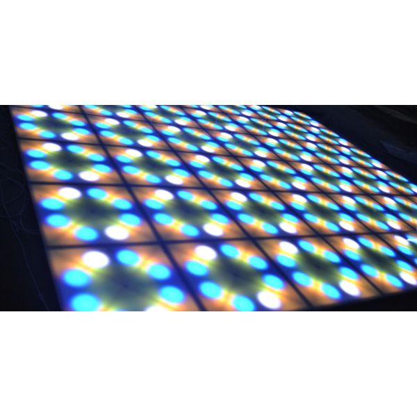 2016 latest DJ Stage Effect Light music rhythm lights size 60*60cm Flower LED Dance Floor