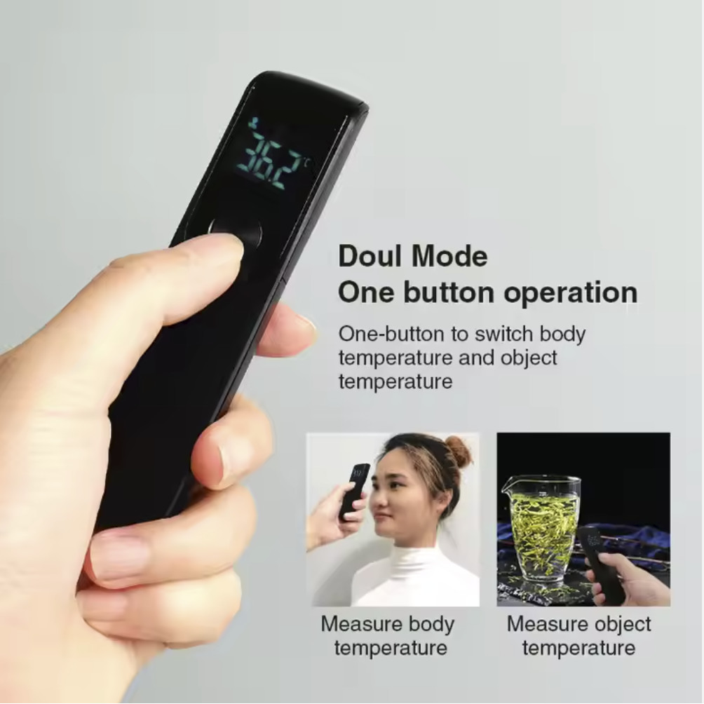 Digital Accurate Infrared Clinical Baby Forehead Thermometer With Fever Alarm