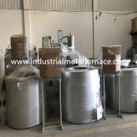 500kg/H 1000KG inclinant l'induction de fonte en aluminium de four industriel de fusion des métaux