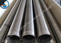 Materiais de Mesh Sand Control Stainless Steel do fio da cunha da forma da filtragem V