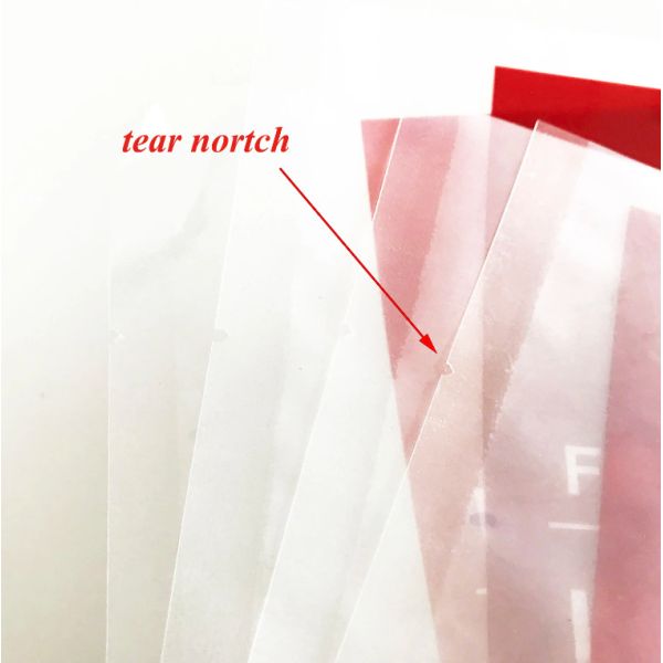 Pour l'emballage alimentaire Sac scellé à trois côtés Sacs d'emballage de fruits et légumes congelés Sacs d'emballage en plastique sous vide Sacs de sandwich personnalisés