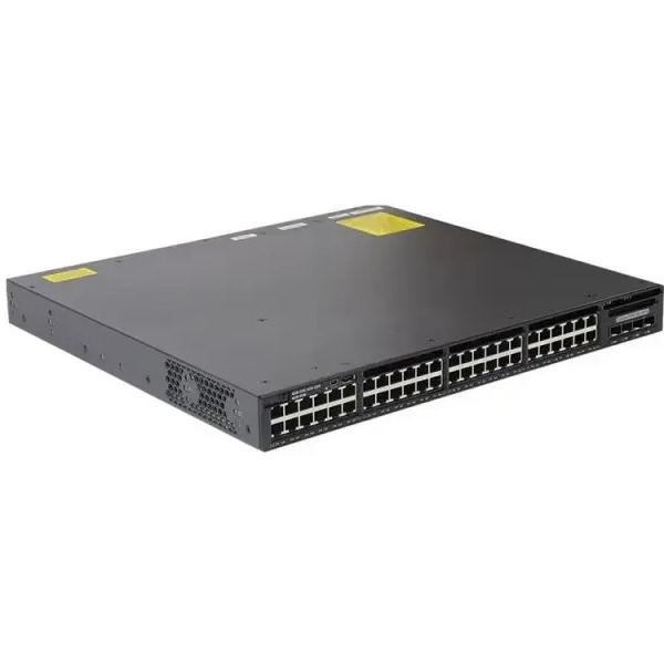 Cisco brand WS-C3650-48PD-S 3650 Series 48 Port POE with 2x10G Uplink IP Base Switch