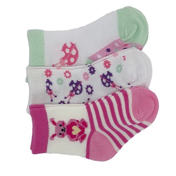 Girls Ruffle Socks with Custom Logo Beauty Socks Winter Season Novelty Funny Pattern