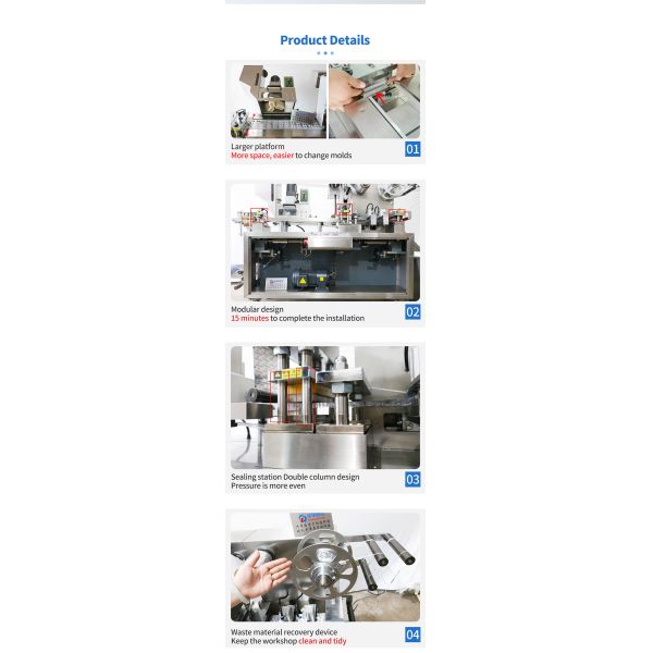 DPP-100L Небольшая автоматическая упаковочная машина для блистерной упаковки жидких автомобильных духов и съедобного оливкового масла