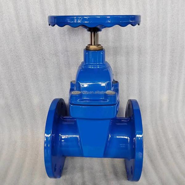 QT450 DN50 Non Rising Stem Gate Valve Soft Sealing Elastic Seat