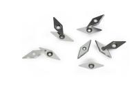 Insert de tour de carbure en forme de diamant pour des besoins de haute précision