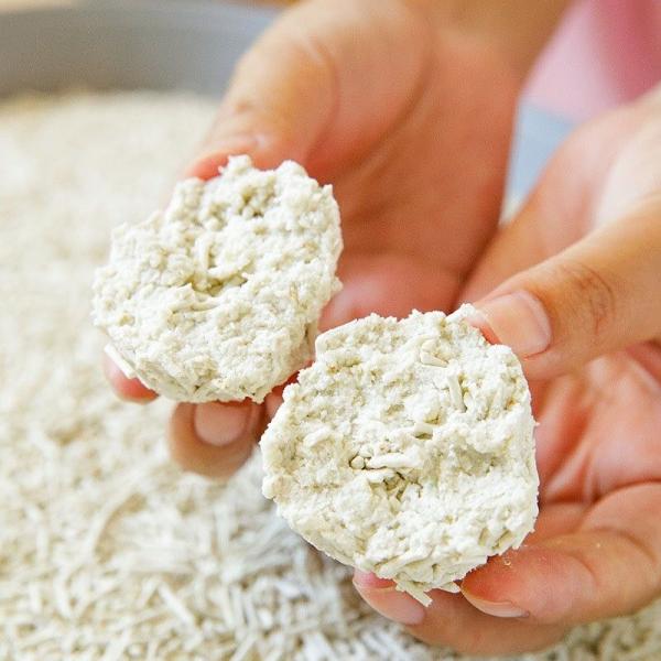 Amical pour les chats Tofu sans parfum Litter de chat Flushable Super contrôle des odeurs