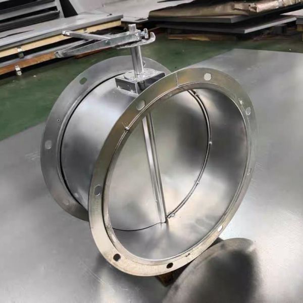 C504 Class 125 Ductile Iron Butterfly Valve Manual Control For Water Gas Oil