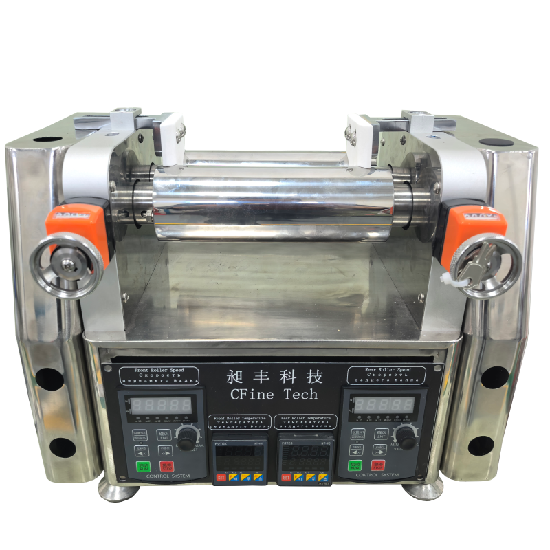 Custom 2 Inch Continuous Two Roll Rubber Mill Mixing Machine