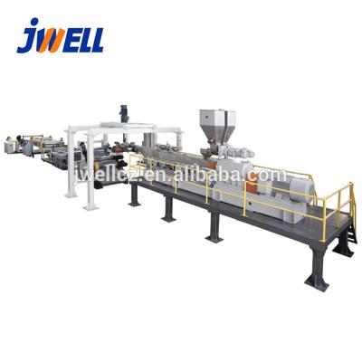 Folha biodegradável do PLA de JWELL que faz a linha da extrusão da máquina