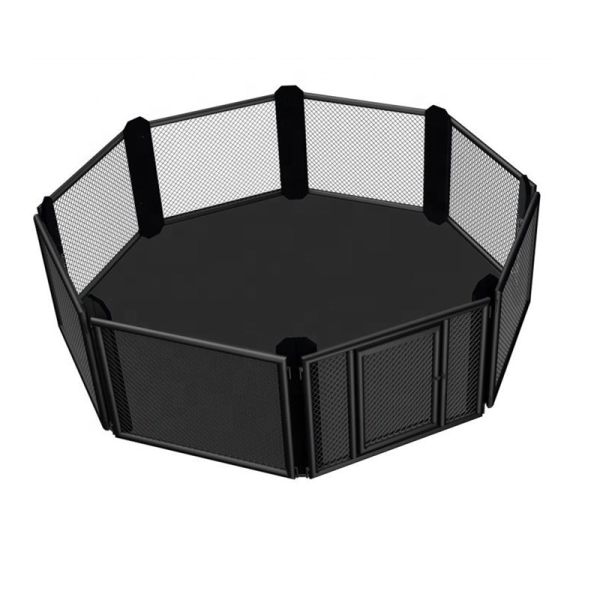 UV Printing Logo 5x5m MMA Training Cage Mixed Martial Arts Cage OEM ODM