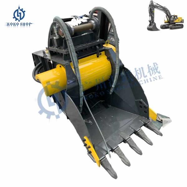 R160 R210 EX200 EC220 DH150LC Crusher Bucket Demolition Screening Bucket Crushing Bucket for 20 Tons Excavator