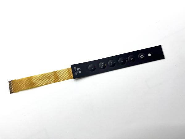 Electronics FPC Membrane Switch Long Lifespan With One Push Button