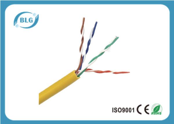 26AWG Category 5e Ethernet Cable 1000ft 4 Pair Solid Bare Copper Unshielded Twisted Pair