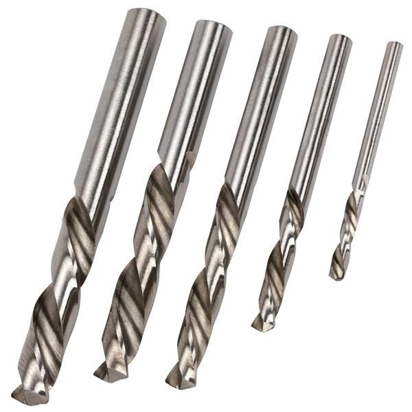 Left Hand HSS Drill Bit Set 13pc 1/16-1/4in Reverse Bolt Remover